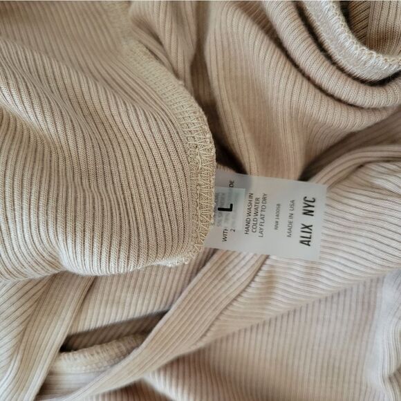 NWT ALIX NYC, monterey bodysuit in fawn, Revolve - Picture 11 of 12